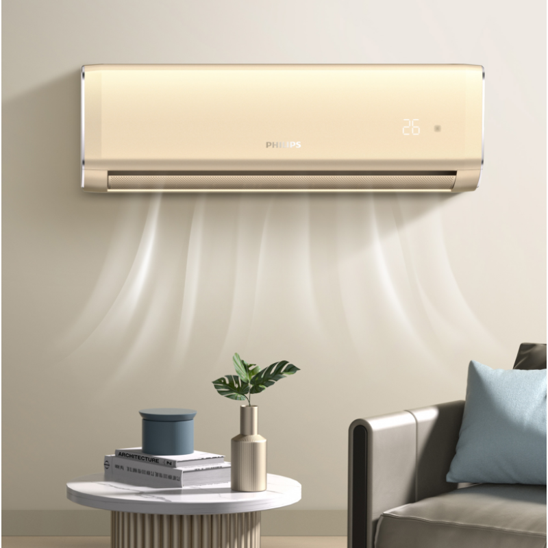 飞利浦空调变频冷暖新1级1p舒适风智能水洗低噪运行客厅空调fac26v1eb