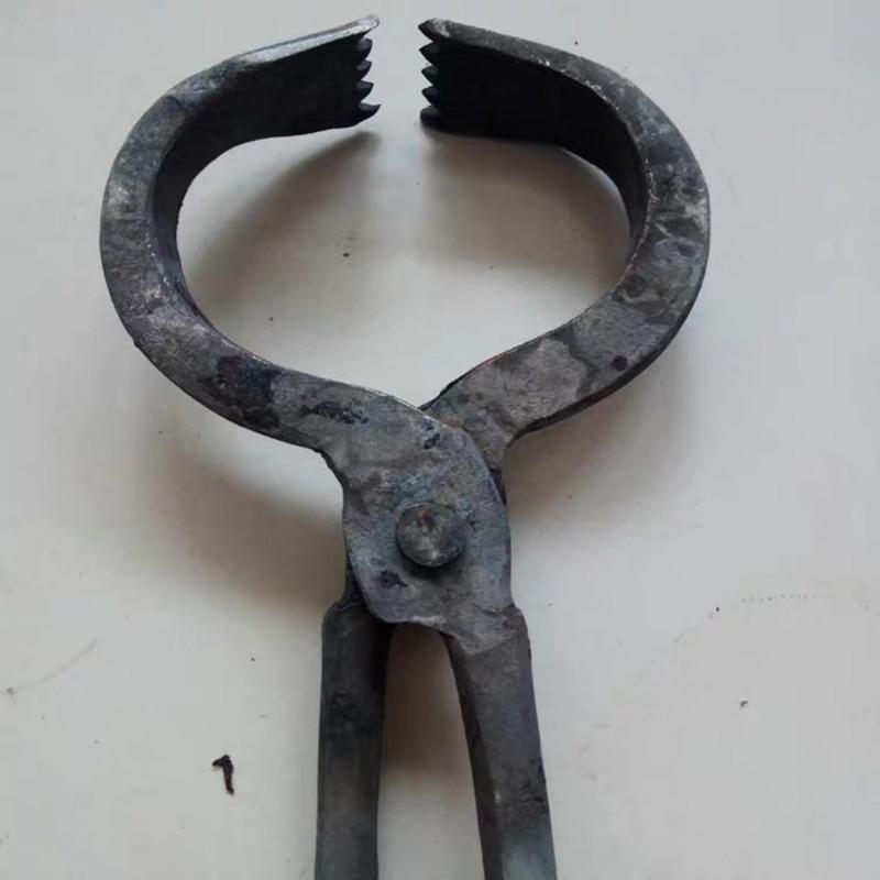 火补工具带齿大头钳拔钉钳补胎钳扒胎钳夹胎钳剥胎钳扒胎工具小号胎钳