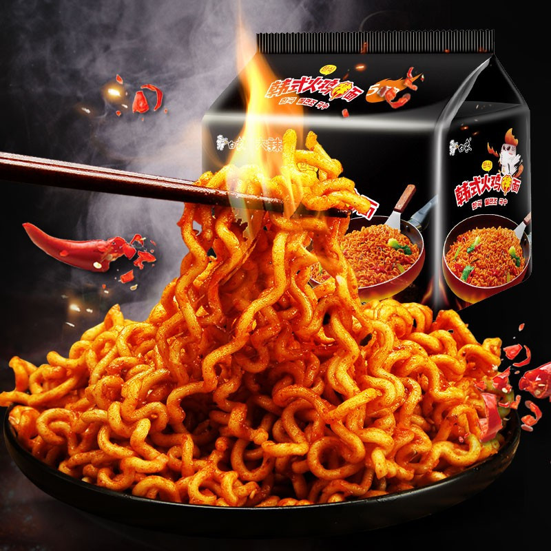 白象方便面 火鸡面 大辣娇系列韩式火鸡面 119g*30袋整箱高清大图
