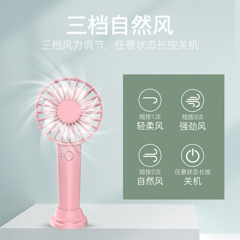 戈尔斯诺GEERSINUO变幻支架风扇 风宝制冷随身迷你风扇户外便携露营降温小电扇ZL-Y2高清大图