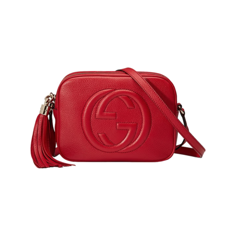 gucci古驰sohologo流苏小方包单肩斜挎包308364 a7m0g 6523