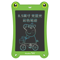 好写(howshow)儿童涂鸦绘画板 学生草稿板 无尘小黑板 光能写字板 8.5英寸液晶手写板 H8Q绿色