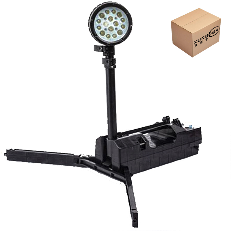 讯博士 YDGZD100 50W 22.7V IP66 LED 移动式工作灯(计价单位:台)黑色高清大图