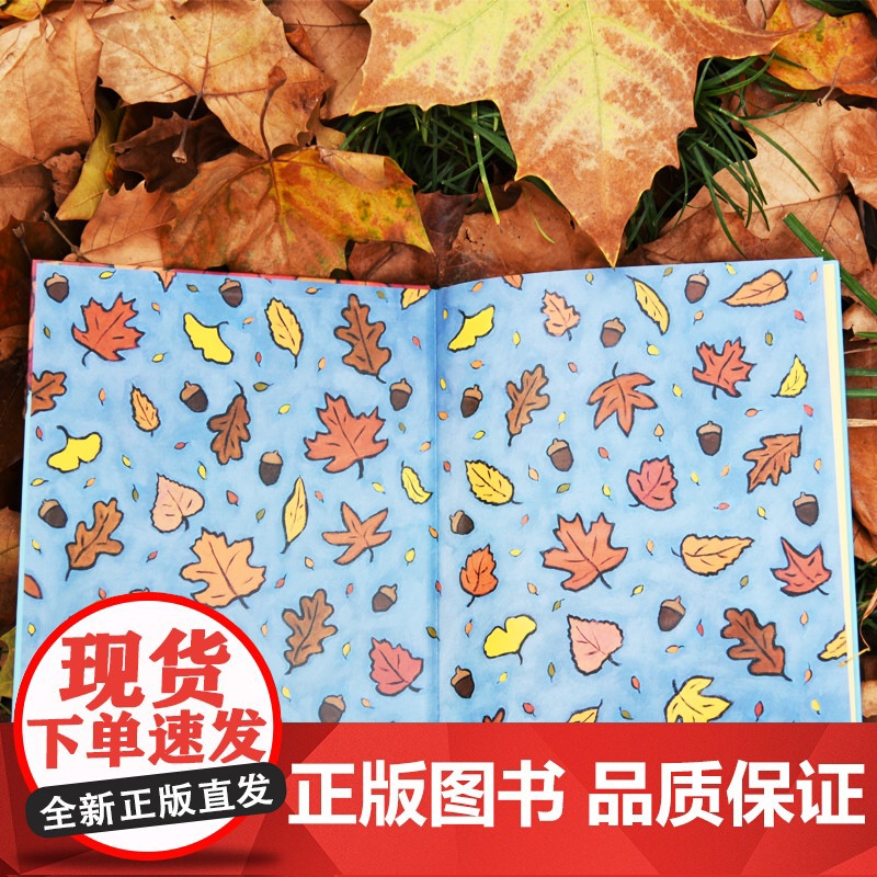 在秋天精装绘本大师凯文汉克斯为孩子们创作的秋之歌语言简单隽永色彩丰富绚丽引导孩子认知感受秋天3-4-5-6岁正版童书高清大图
