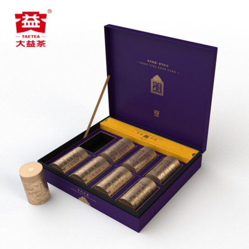 大益宫廷珍藏散茶(熟)(400g)高清大图