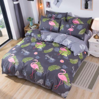 高品质加厚四件套 200*230CM 床单被套床上用品多花可选 亲肤舒适 四季可用 秋冬四件套AWANHOOA118