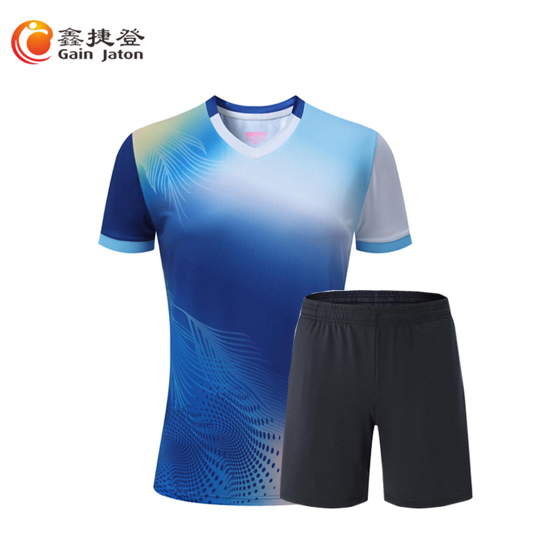鑫捷登 男女羽毛球服运动套装AGRY-LYM501系列 1套高清大图