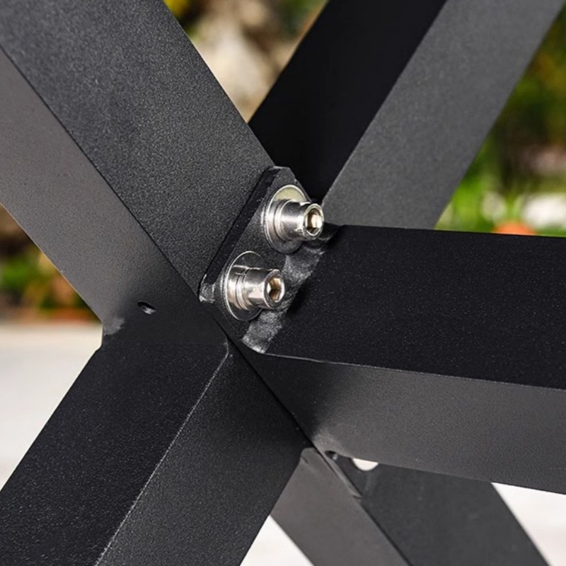 豫龙都户外桌椅 六椅 套高清大图