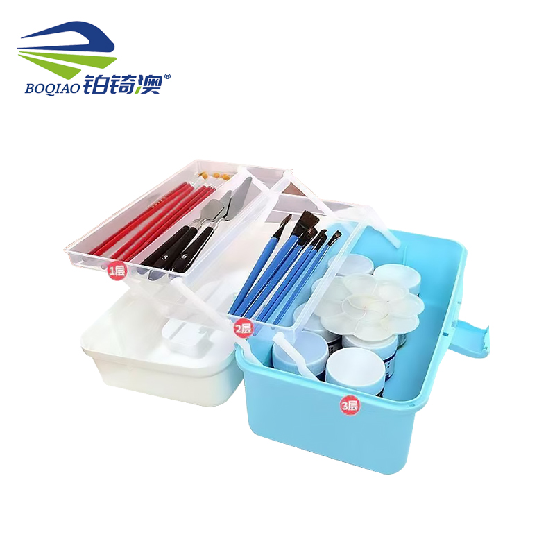 铂锜澳多层收纳箱 25*14*13cm 个高清大图