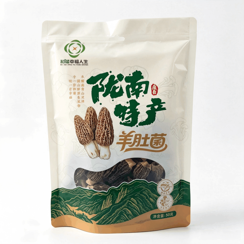 和谐幸福人生 羊肚菌 5g 袋图片