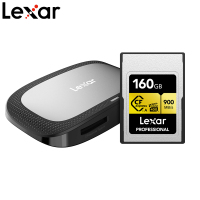 雷克沙(Lexar )CFexpress/CFE-A存储卡+读卡器[适用索尼a1/A7M4/a7s3/FX3]160GB