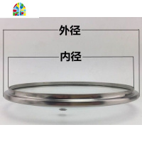 家用锅具配件 锅盖 钢化玻璃盖 加厚蒸锅炒锅盖子 FENGHOU 22cm