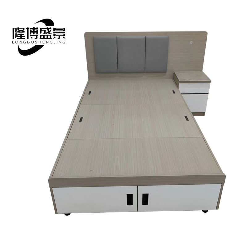 隆博盛景单人床1200*2000*420mm高清大图