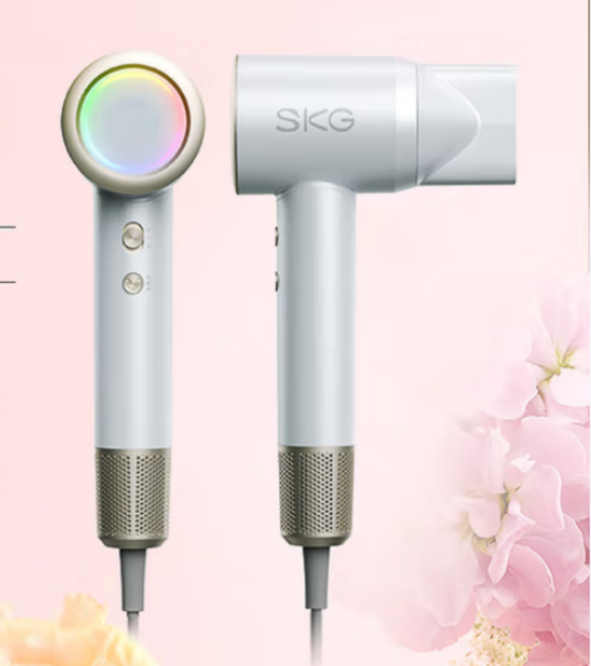 SKG 电吹风机家用大功率负离子速干不伤发 HD3白色 普通装