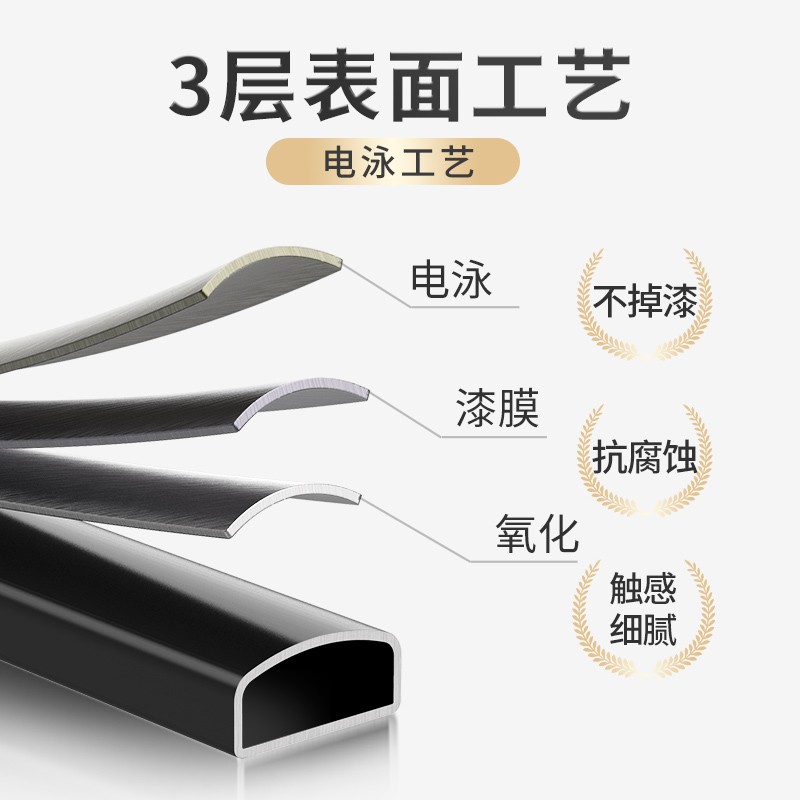 梯子家用折叠人字梯伸缩铝合金多功能室内四五步踏板梯楼梯 三维工匠 顶踏18cm钢琴黑加厚铝合金四步梯家用梯高清大图