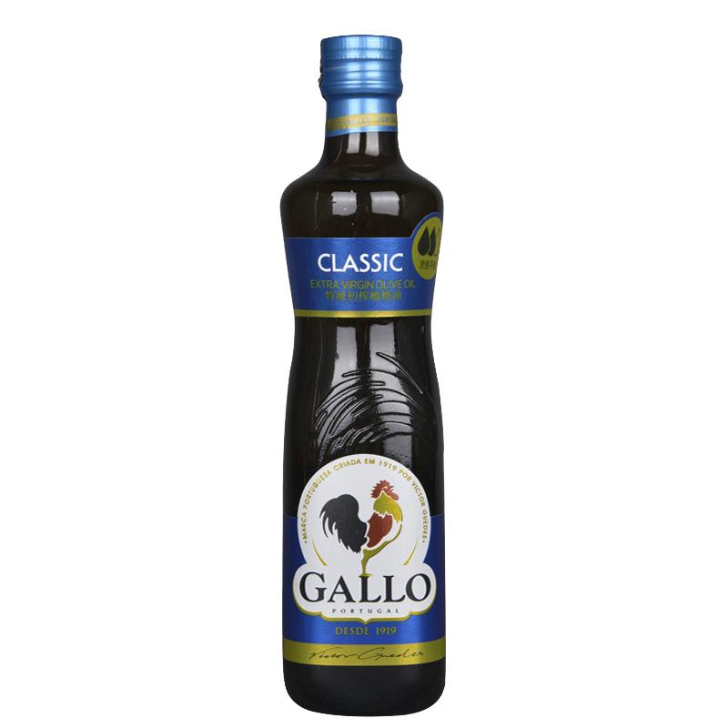 橄露 GALLO 葡萄牙原装进口经典特级初榨橄榄油500ml 食用油