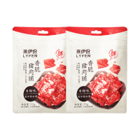 来伊份 香脆猪肉脯35g*2零食小吃肉脯 靖江特产肉脯肉干零食