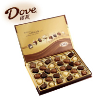 德芙(Dove) 精心之选多种口味巧克力 140g /盒装 礼品 礼盒装