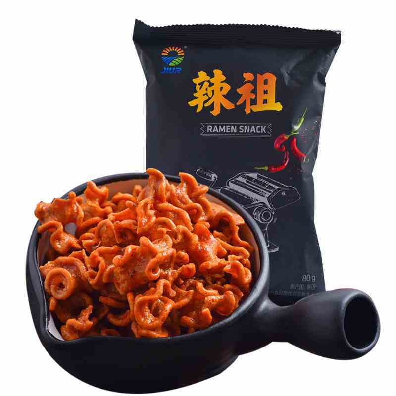 韩国进口 九日辣祖火鸡味卷 80g 麻辣干吃香脆小零食 休闲旅行外出膨化食品