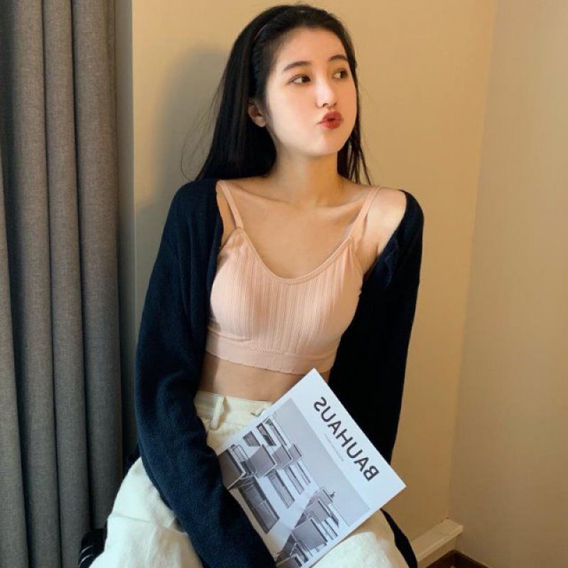 内衣女无钢圈美背小胸聚拢运动背心胸罩少女学生高中抹胸裹胸参数