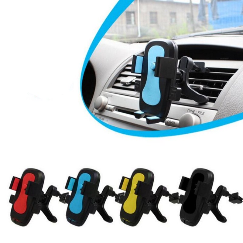 用式磁性车上出风口支撑架通用固定货车a款蓝色出口手机支架手机座