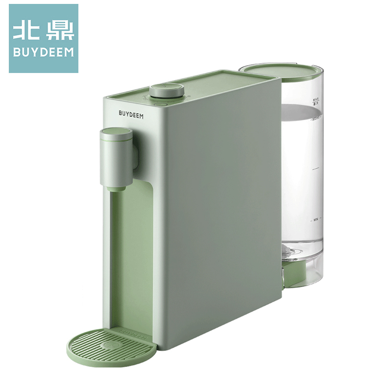 北鼎(buydeem)饮水机S801家用小型台式桌面即热自动新款饮水器 浅杉绿