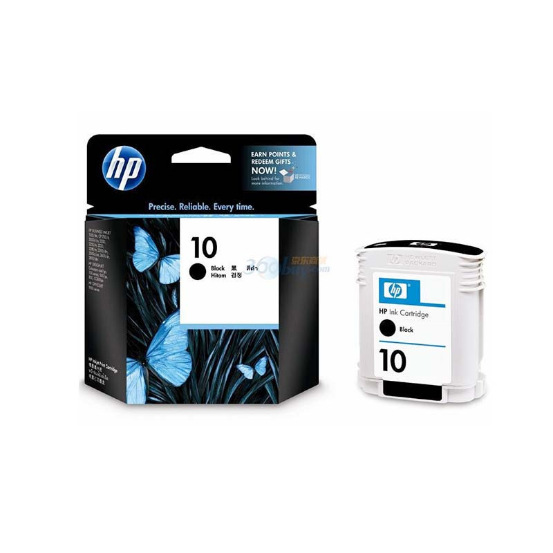 惠普(hp)墨盒C4844ABK/HP10B 黑色 适用于 HP500/800/510
