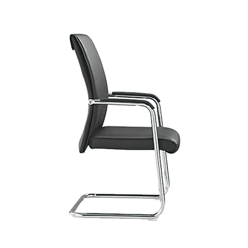 企来皮面弓形椅 570*610*1010mm 把高清大图