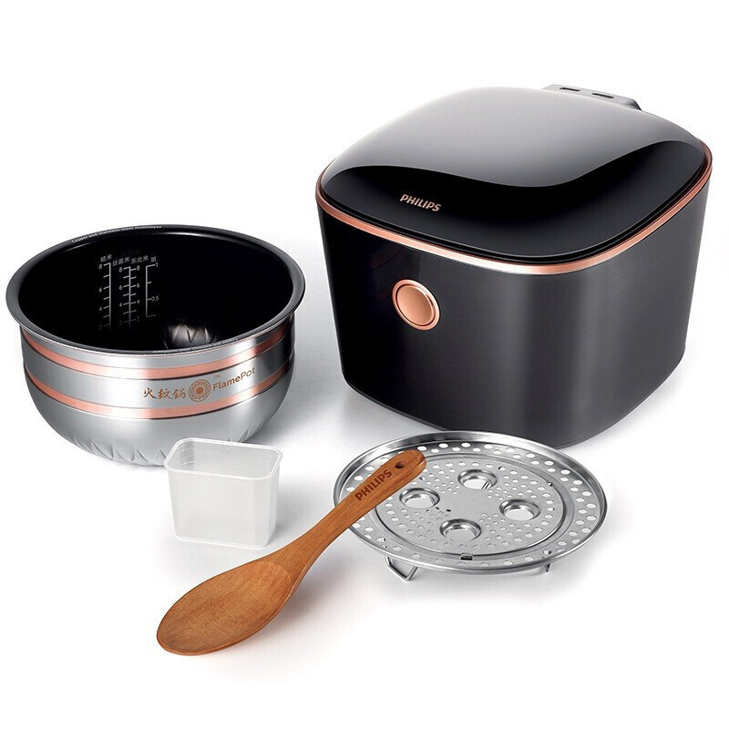 飞利浦(philips) 电饭煲五谷杂粮电饭锅家用智芯ih加热技术智能预约多