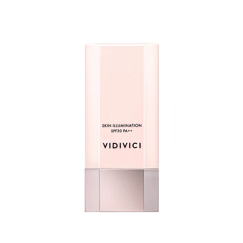 VIDIVICI韩国女神隔离霜 光彩美肌妆前乳防晒霜SPF30打底遮瑕保湿补水修颜清爽提亮 裸妆40ml