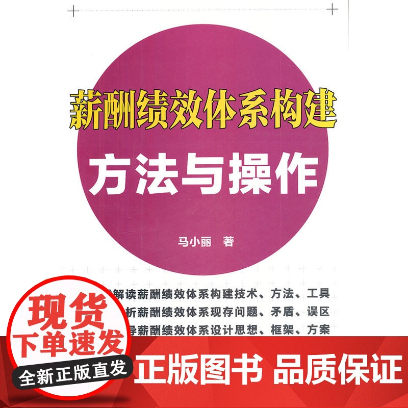 薪酬绩效体系构建方法与操作高清大图