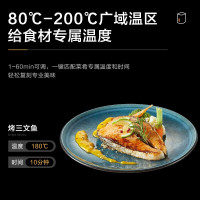 松下(panasonic)空气炸锅家用全自动5L大容量多功能无油空气炸智能烤箱电炸锅薯条机 NF-HC500-S