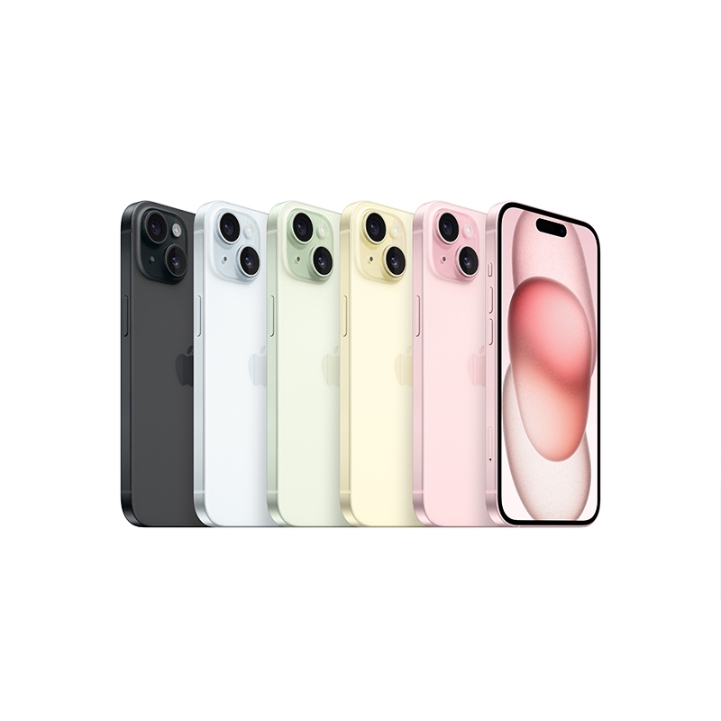 [壳膜套装]Apple iPhone 15 128G 黑色 移动联通电信 手机 5G全网通手机