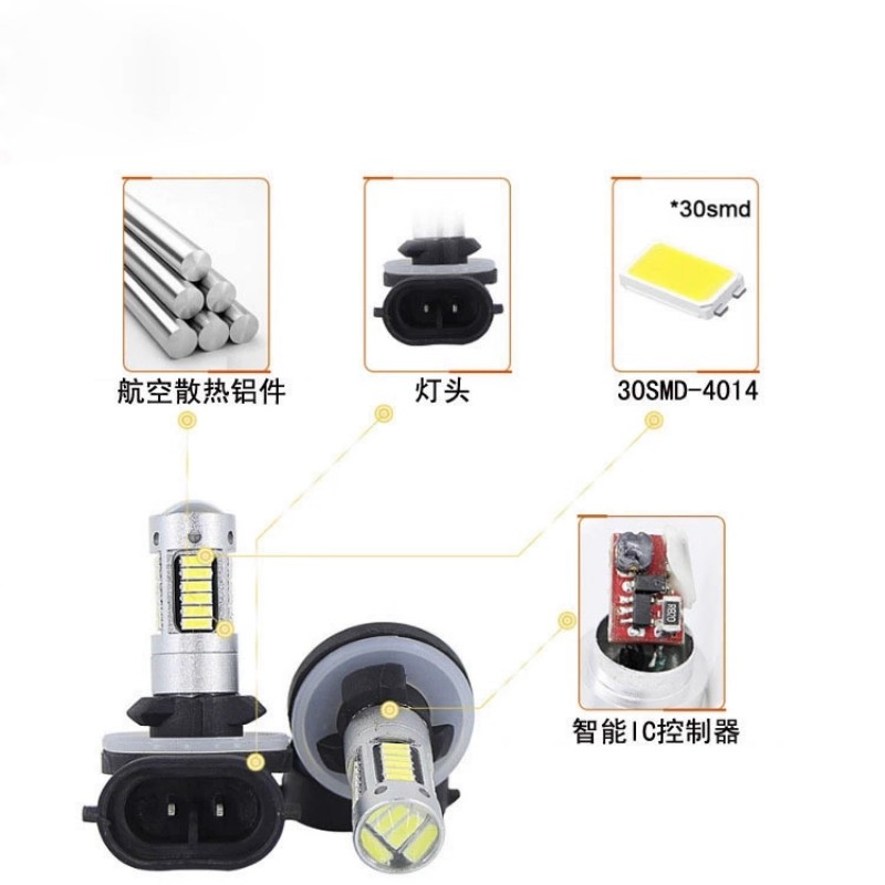 格瑞达 高亮恒流汽车雾灯H3车灯 个高清大图