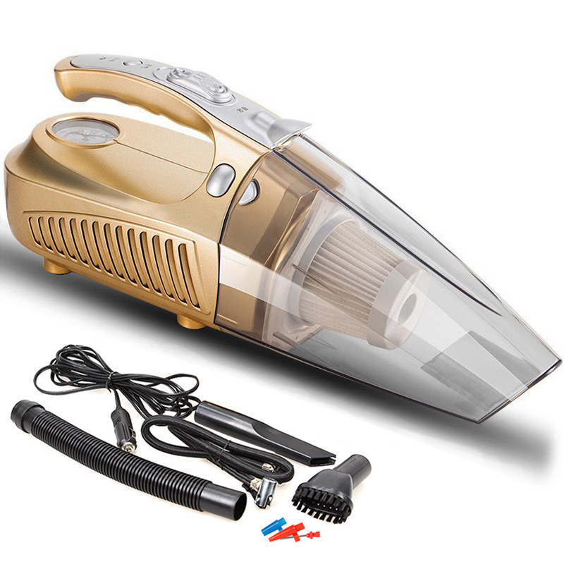 yjxan 汽车车载吸尘器充气泵 干湿两用大功率轮胎打气泵小车通用 车用