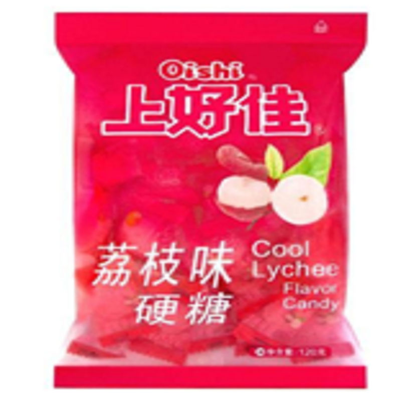 上好佳荔枝味硬糖120g