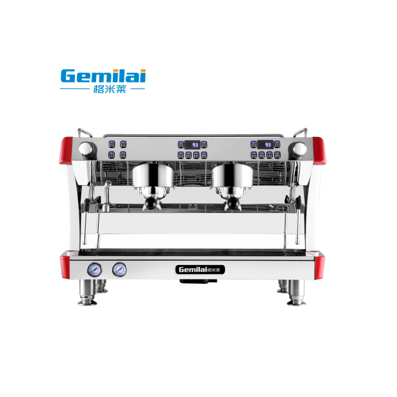 格米莱(GEMILAI) 咖啡机商用双头意式半自动电控多锅炉 CRM3201