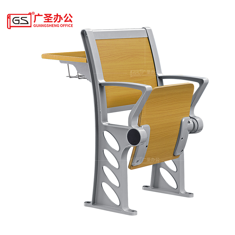 GS 阶梯椅礼堂椅中排带写字板 GSKY40高清大图