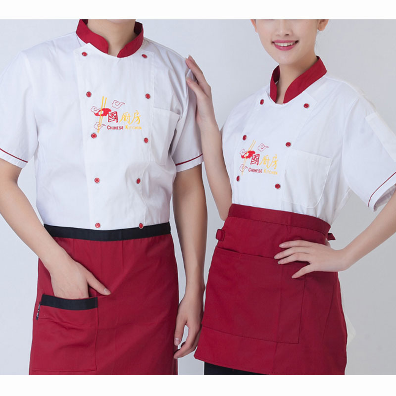 TK 纯白厨师工作服 DT