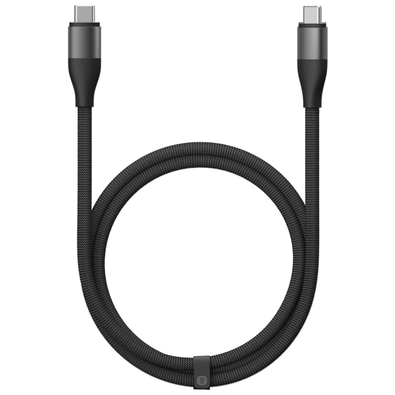 小米6A双Type-C高速编织数据线手机快充100W适用于小米su7车载平板小米汽车 深灰色