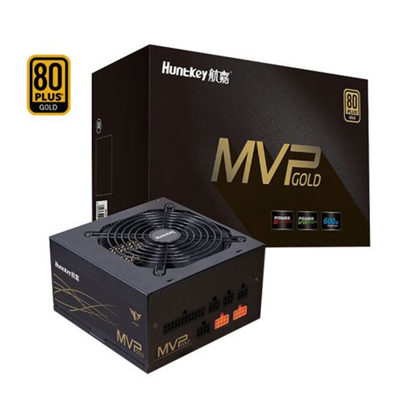 航嘉MVP K600金牌全模组额定600W台式机电脑机箱电源(日系电容/) MVP K600(稳定) 金牌全模