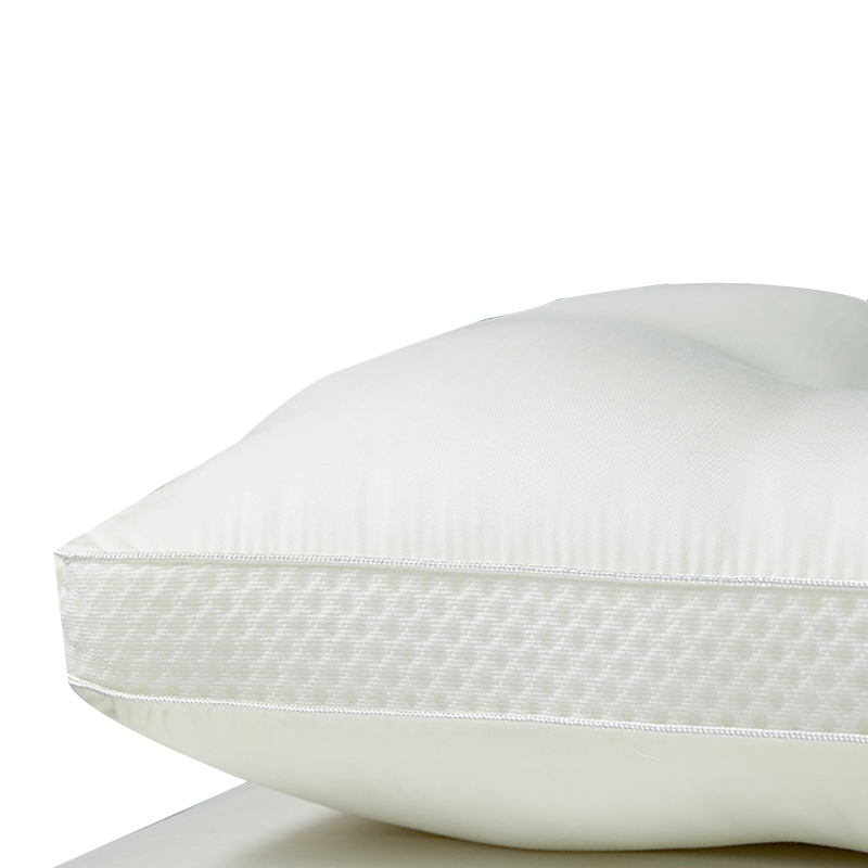 采馨 天丝可水洗枕芯纤维枕单人枕头护颈枕48cm*74cm/只高清大图