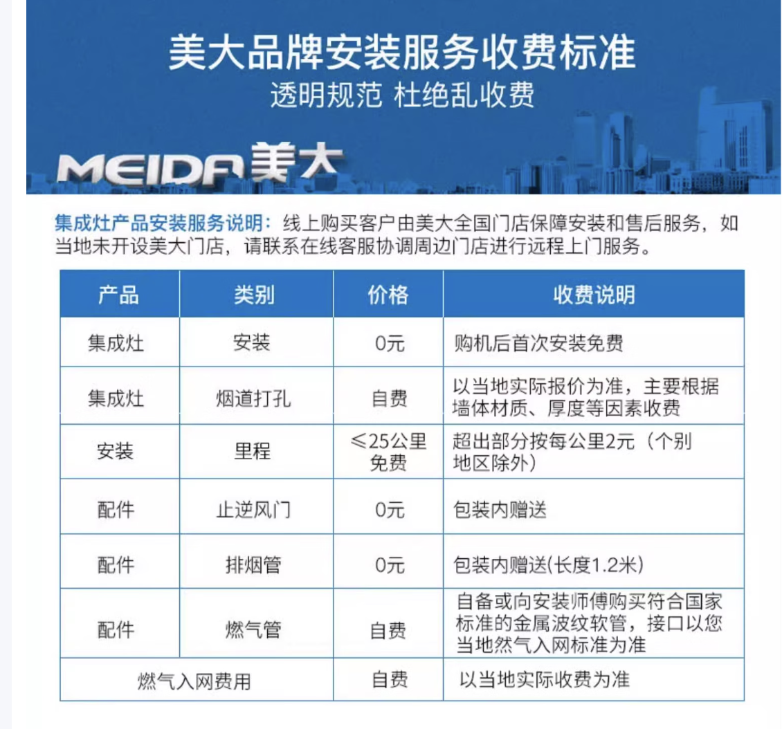 美大(Meida)集成灶X7S-ZZK(MD1ZZK)蒸烤独立集成一体灶 大火力侧吸下排抽油烟机燃气灶高清大图