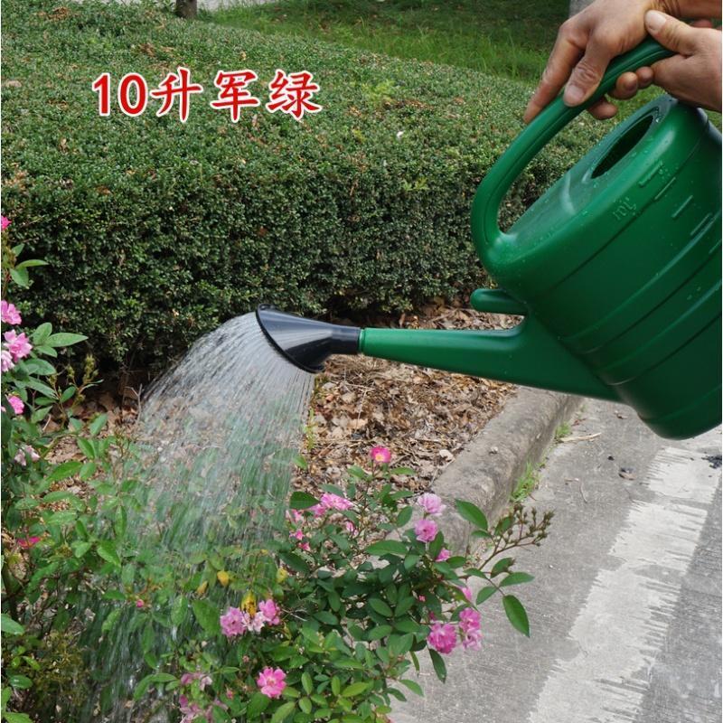 大容量园艺工具长嘴大号塑料洒水壶喷水壶淋花壶浇花喷壶浇水壶