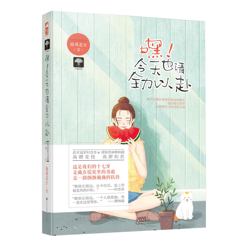 [醉染正版]嘿 今天也请全力以赴 初恋有点甜系列02 南风北至大鱼文化 甜宠文少女校园青春文学励志情感爱情言情小说书籍高清大图