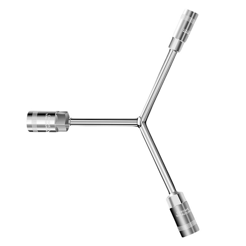 智铮朗月 三叉套筒扳手 短款 14-17-19mm 把高清大图