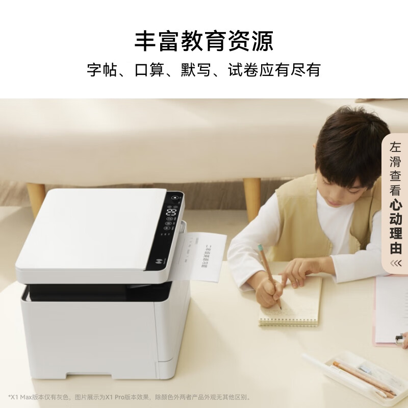 华为毕昇 X1 Max 黑白激光打印机 学生家用 办公商用/打印复印扫描三合一/自动双面/适配鸿蒙笔记本高清大图