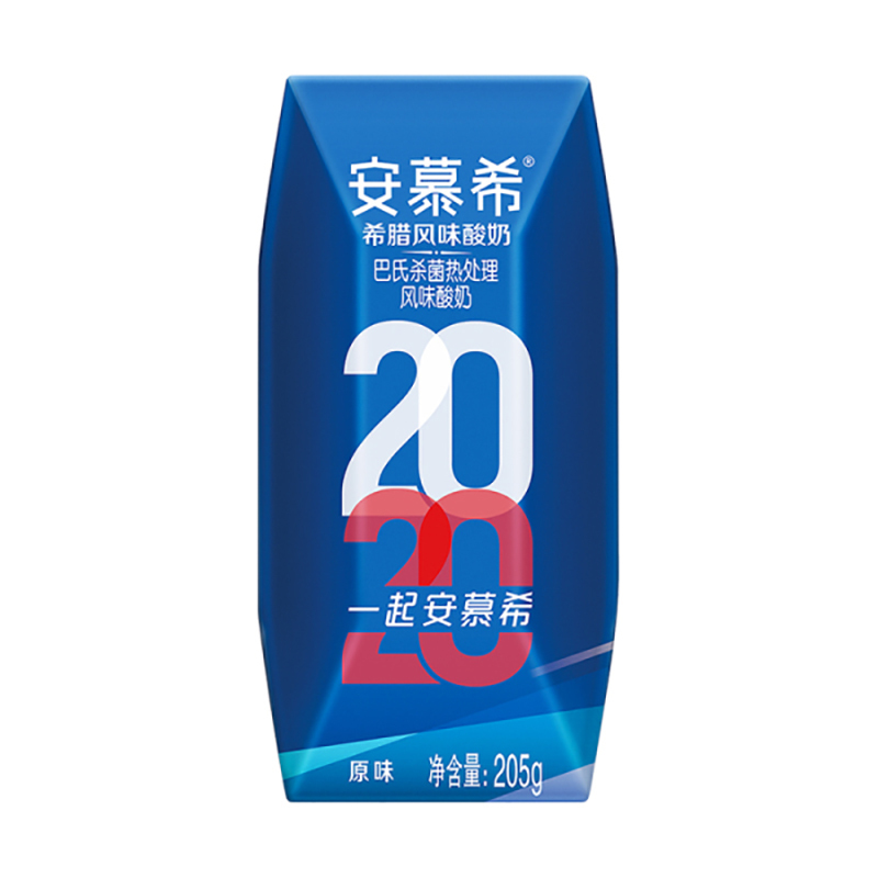 伊利安慕希酸奶原味规格205g*12盒
