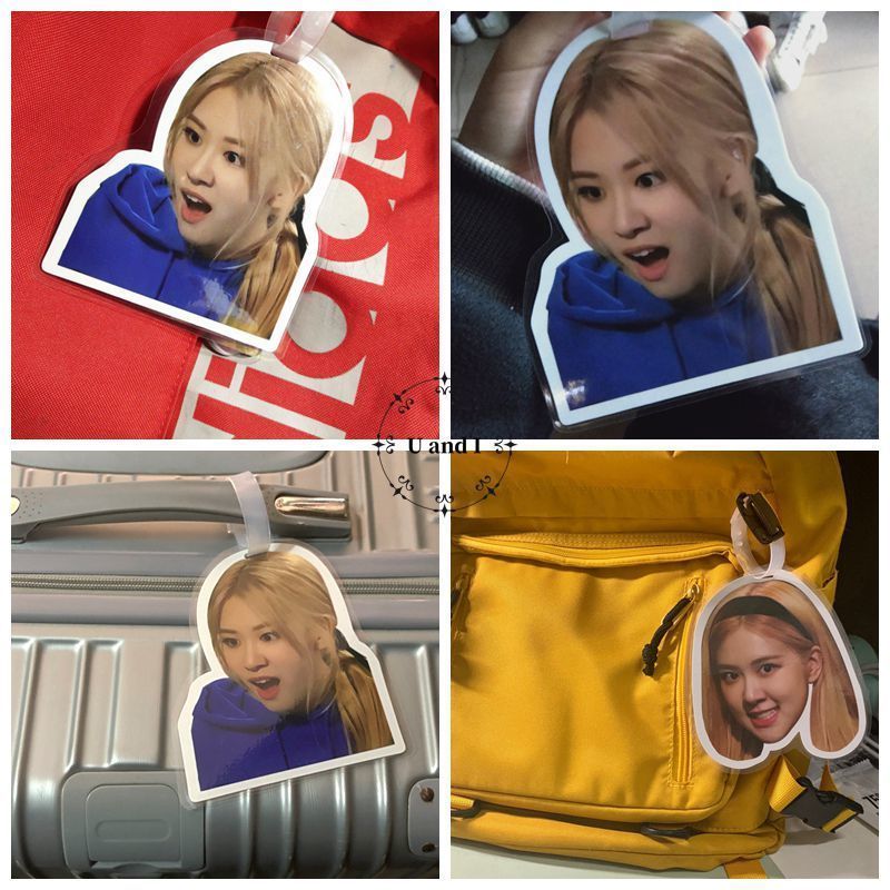 rosé朴彩英jennie智秀jisoo书包挂件行李牌逢考必过同款blackpink