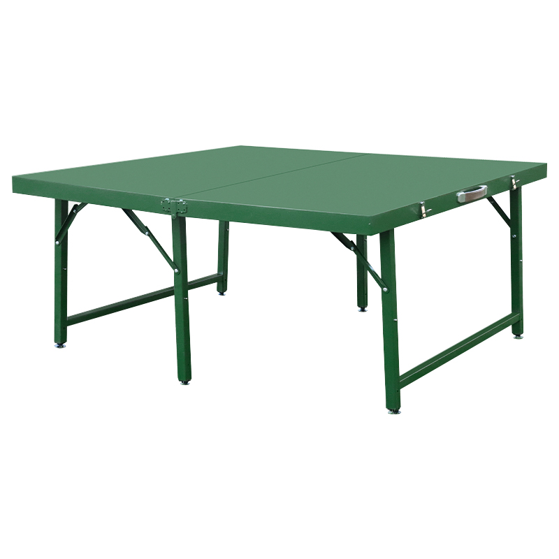 臻远 ZY-ZDZ-01 折叠餐桌户外餐桌作业桌折叠会议桌 1米款(含8马扎)高清大图